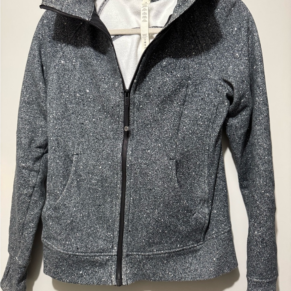 lululemon athletica Gray Scuba Jacket Full-Zip